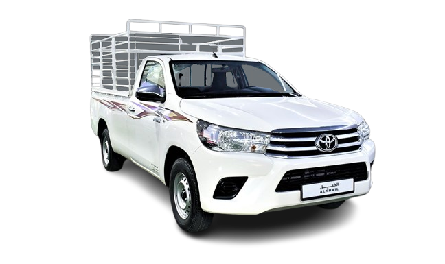 1 ton double cabin pickup rental in dubai